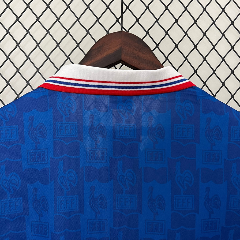 France 1996 Home Football Jersey