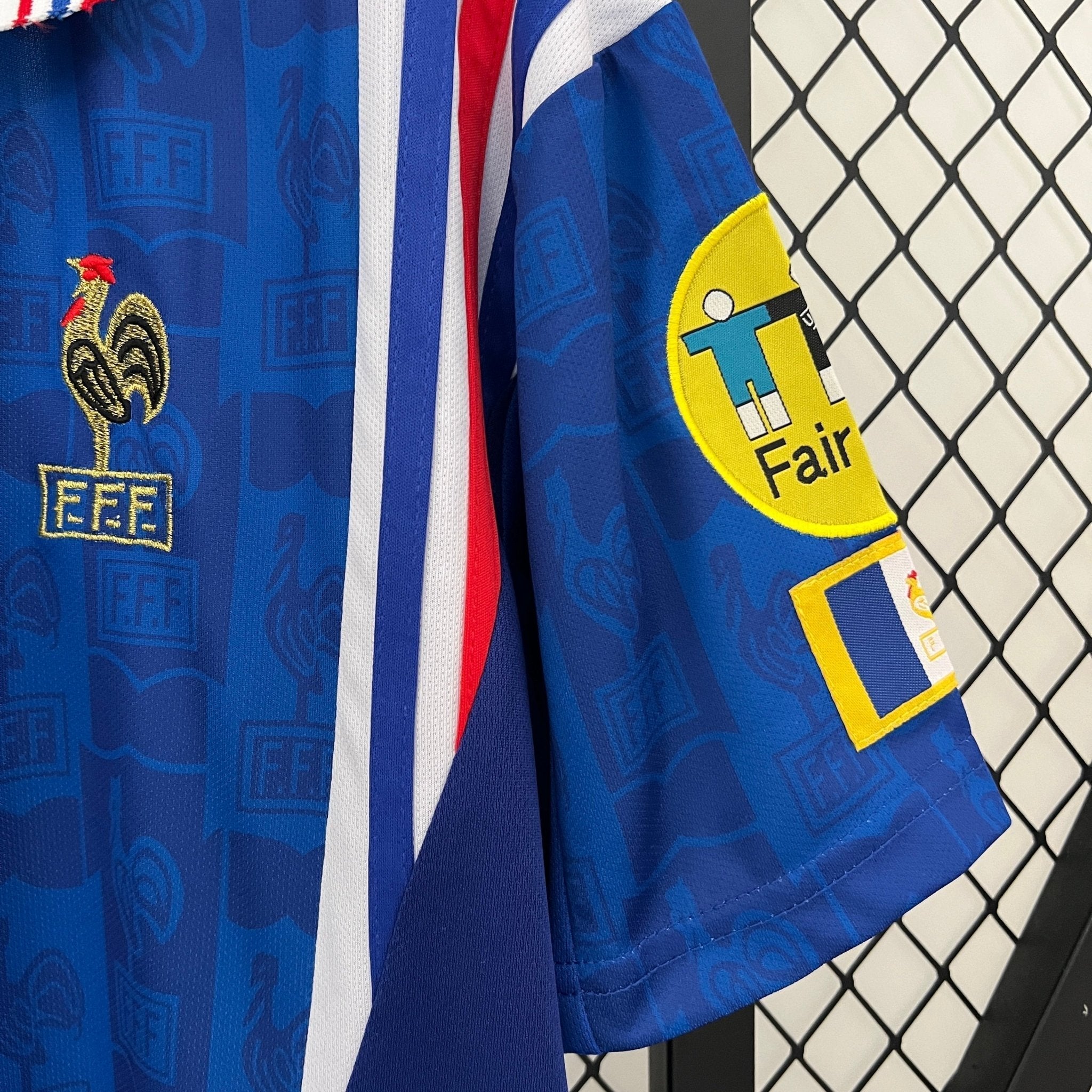 France 1996 Home Football Jersey