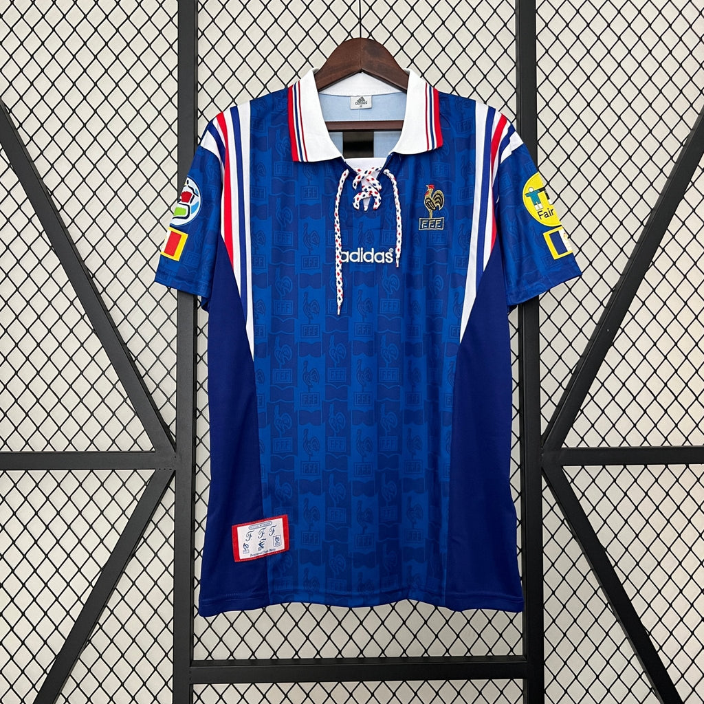 France 1996 Home Football Jersey