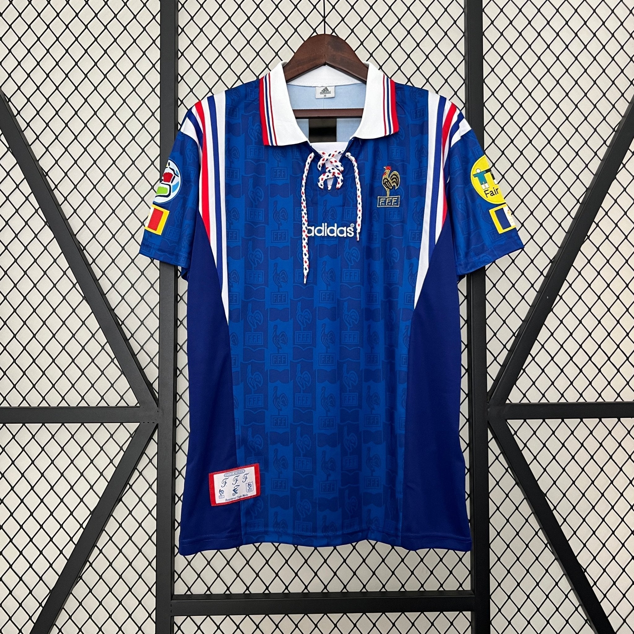 France 1996 Home Football Jersey