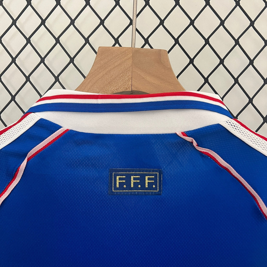 France 1998 Home Football Jersey Kids