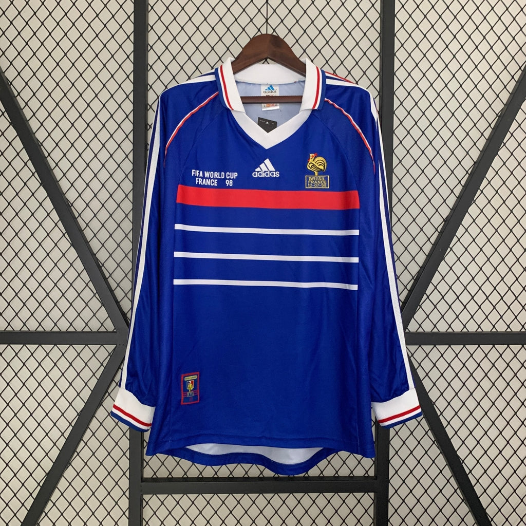 France 1998 Home Football Jersey