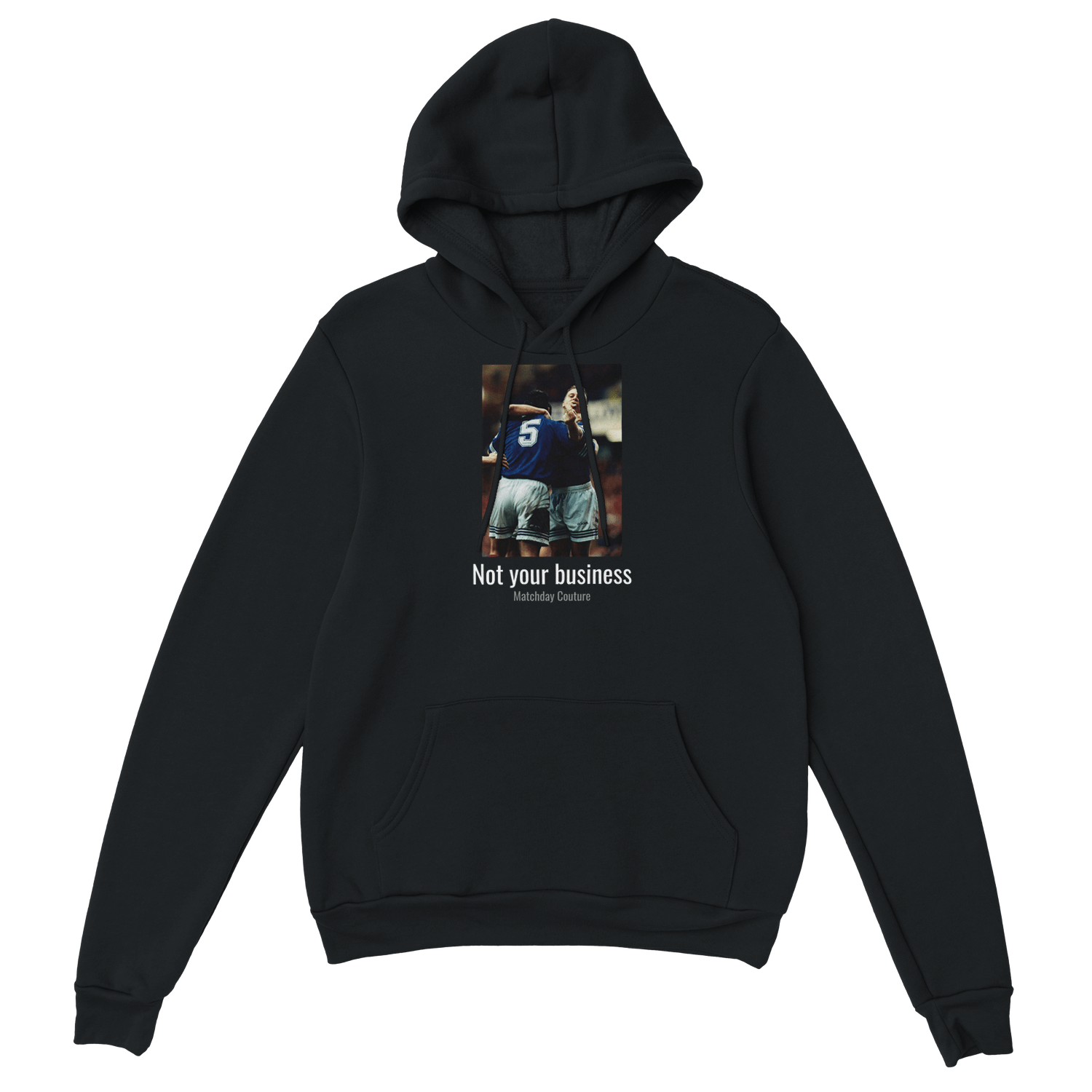 Paul Gascoigne Retro Football Fan Hoodie