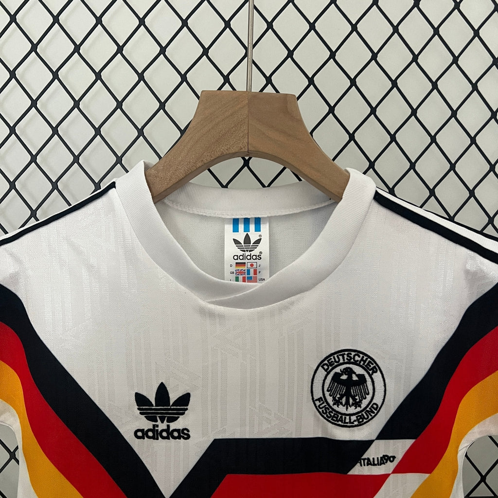 Germany 1990 Home Football Jersey Children