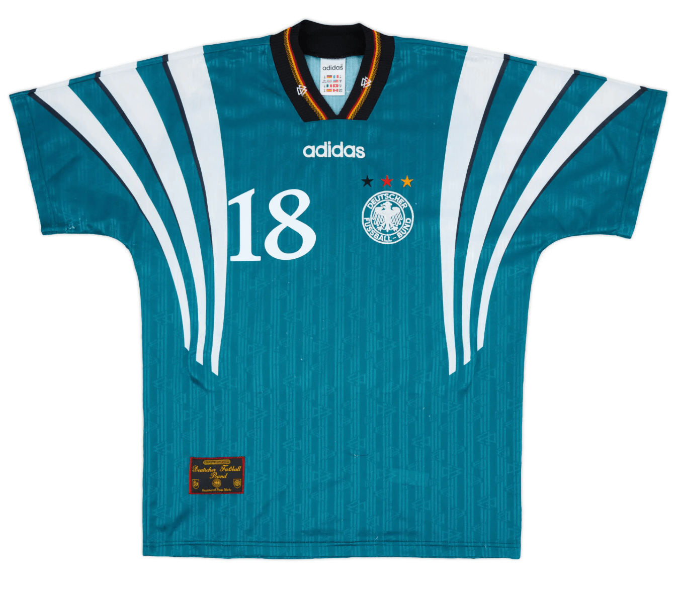 Germany 1996 Away Football Jersey