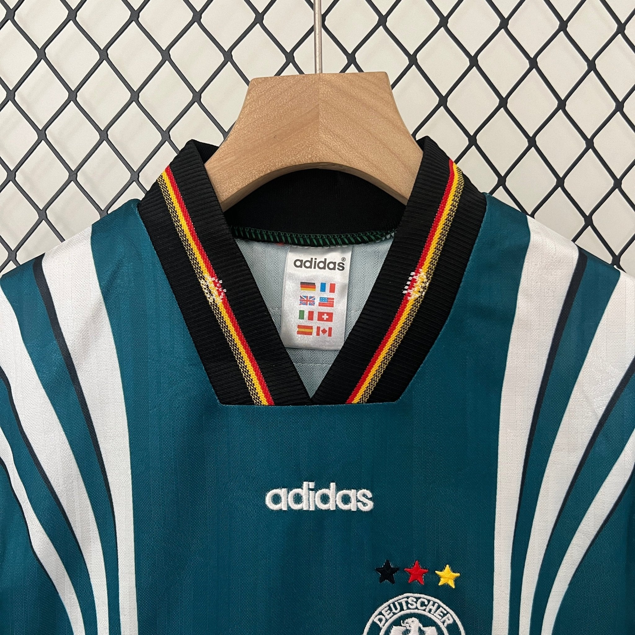 Germany 1996 Away Football Jersey Kids