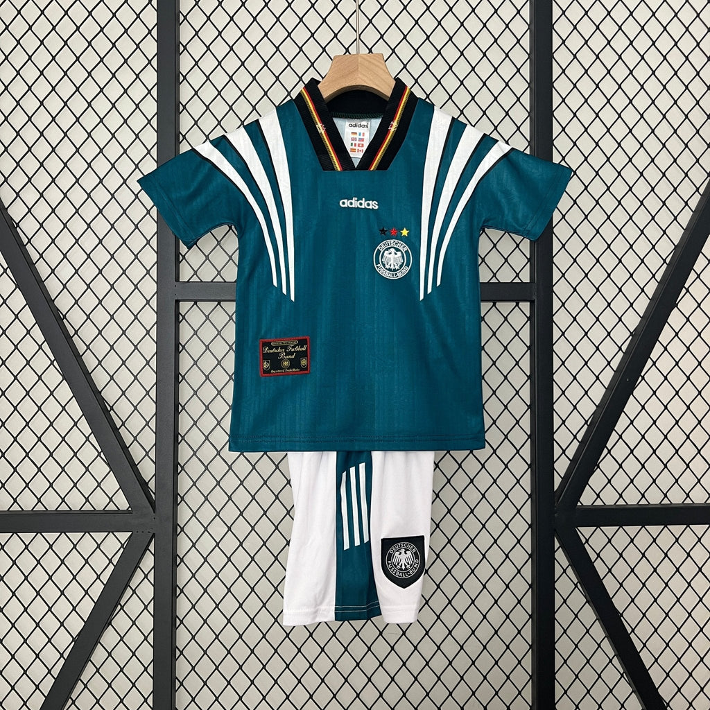 Germany 1996 Away Football Jersey Kids