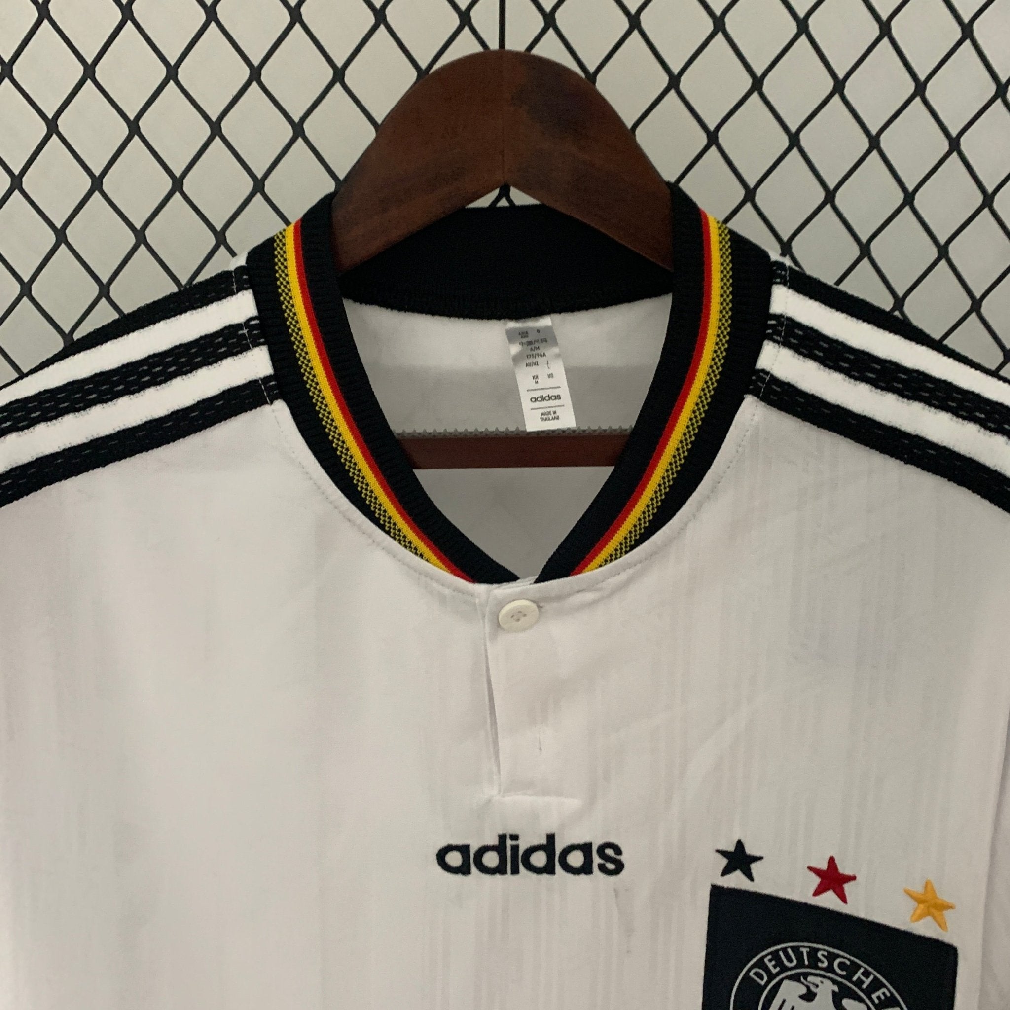 Germany 1996 Home Football Jersey
