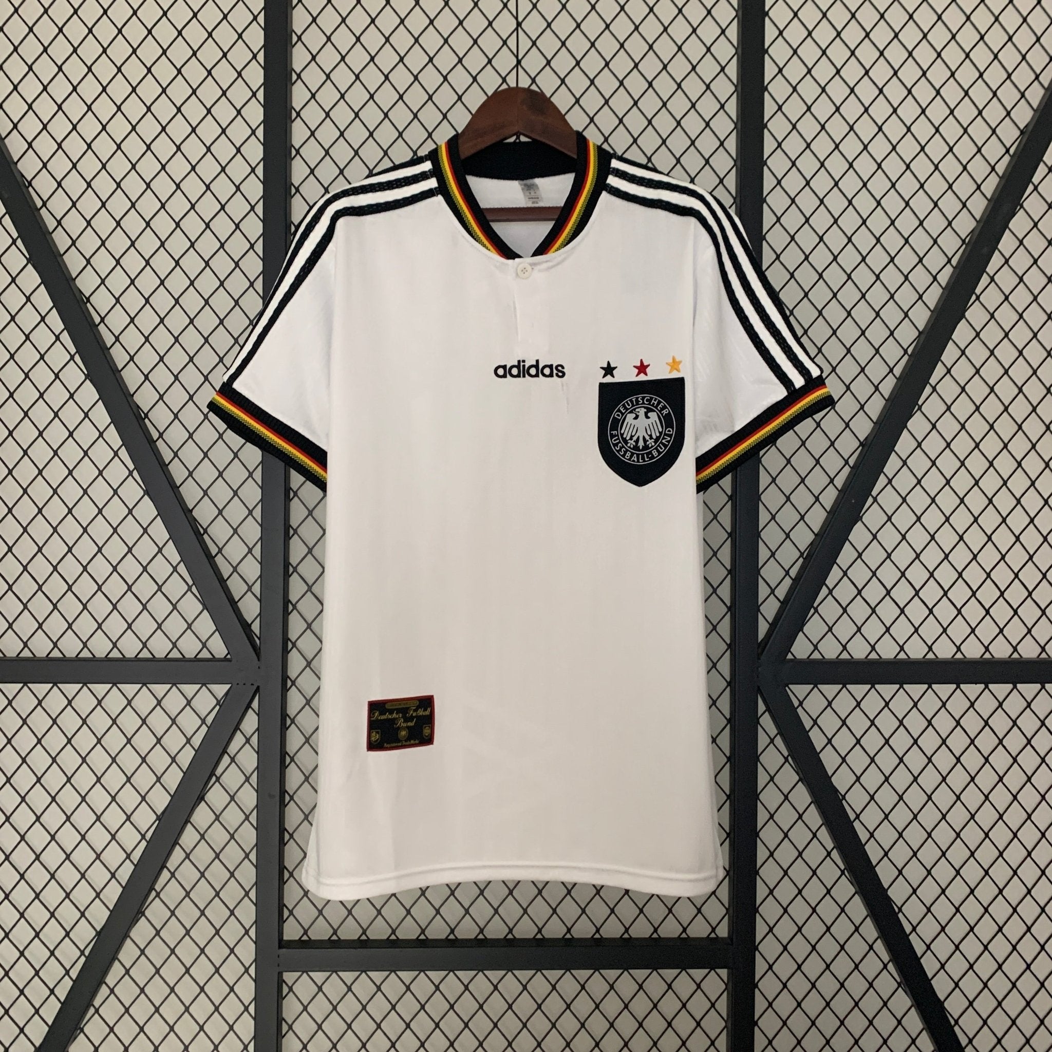 Germany 1996 Home Football Jersey