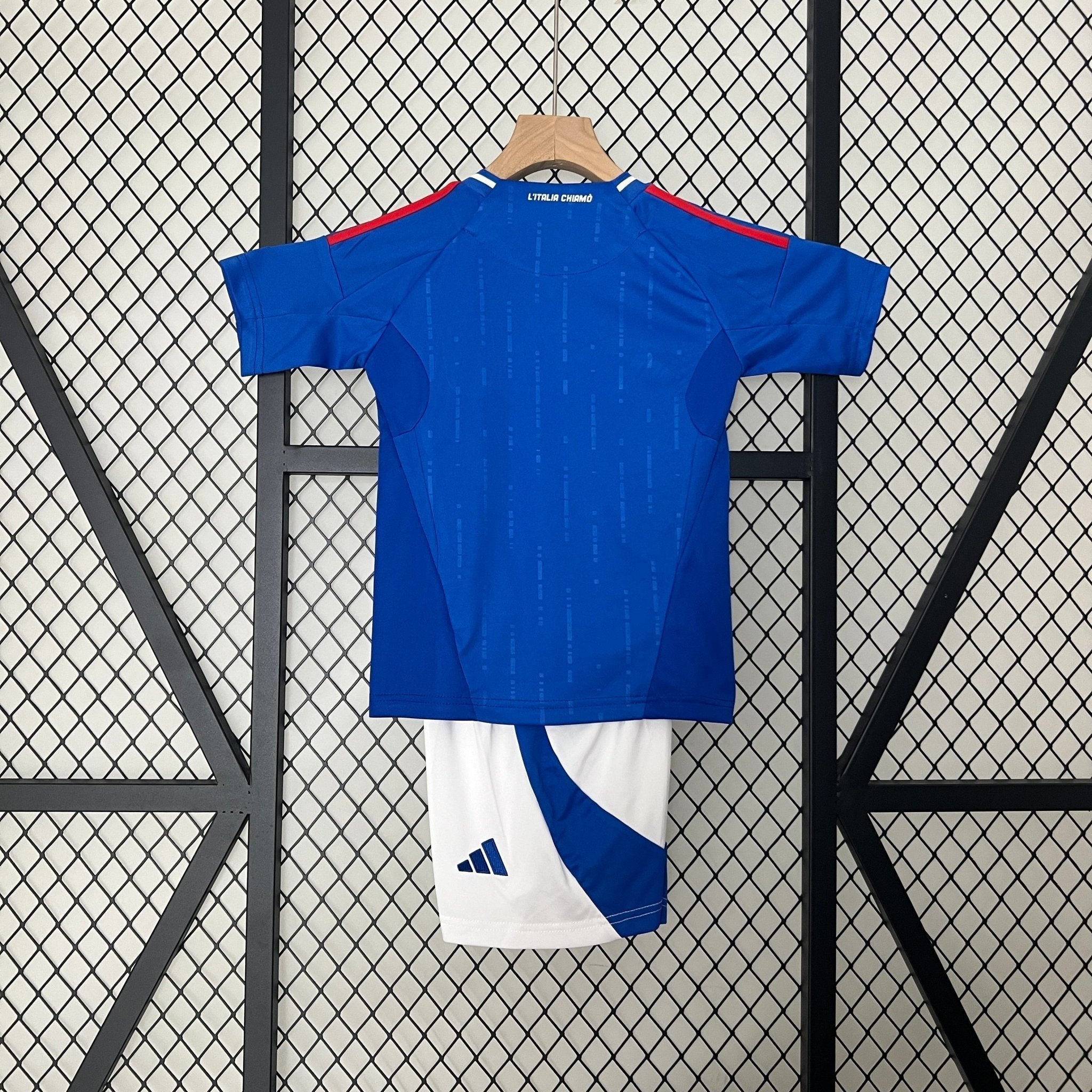 Italy 2024 Home Football Jersey Children