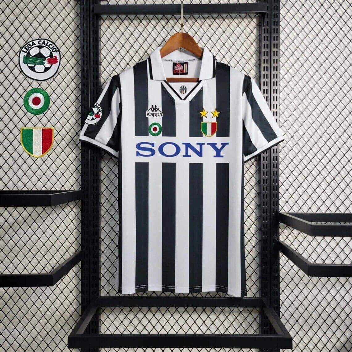 Juventus 1995-1997 Home Retro Football Jersey