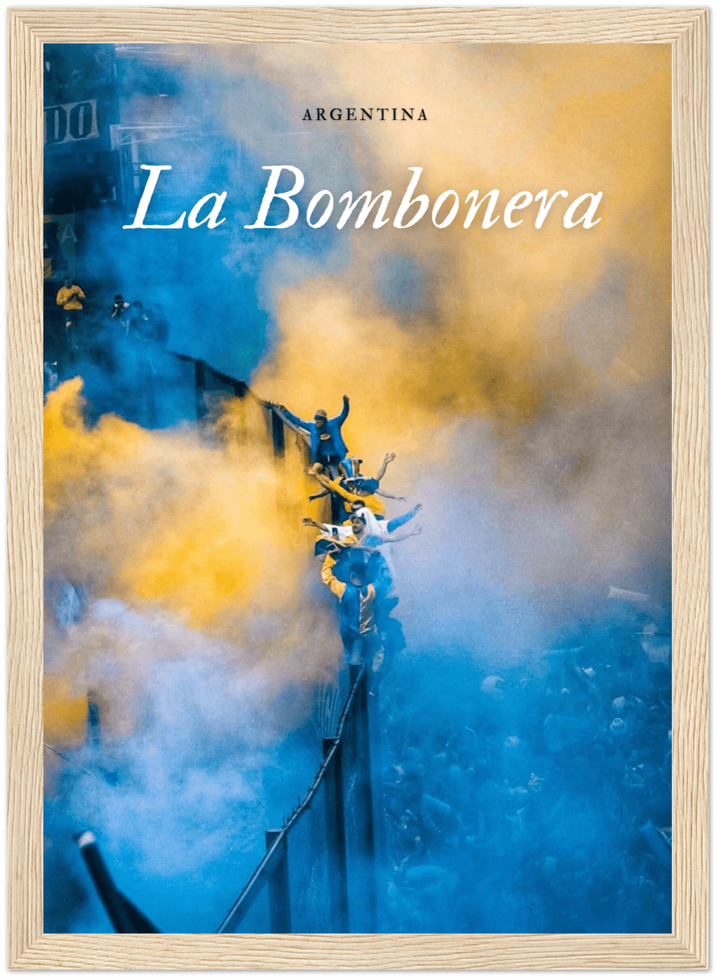 Boca Juniors La Bombonera Stadium Poster