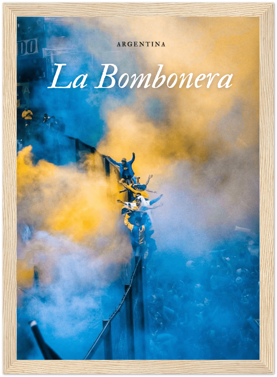 Boca Juniors La Bombonera Stadium Poster