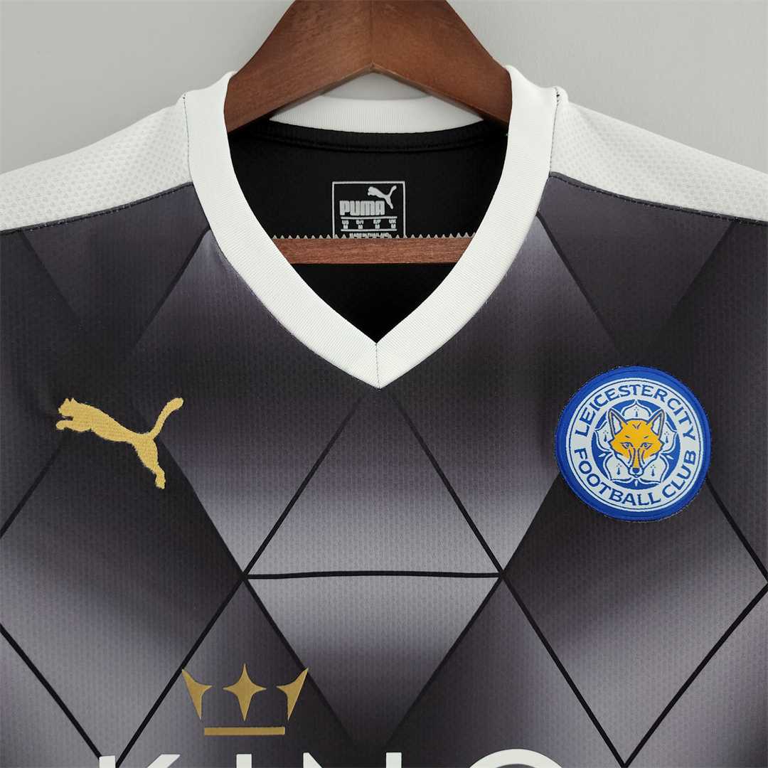 Leicester City Retro Away Football Jersey