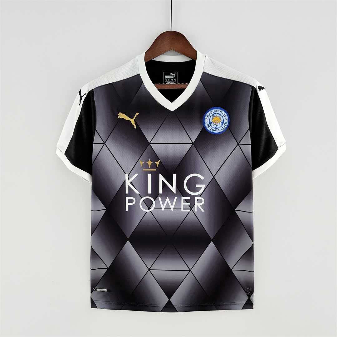Leicester City Retro Away Football Jersey