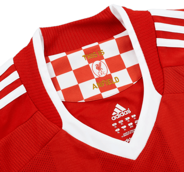 Liverpool 2008-2010 Home Football Jersey