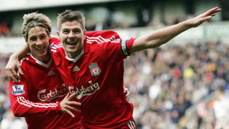 Liverpool 2008-2010 Home Football Jersey
