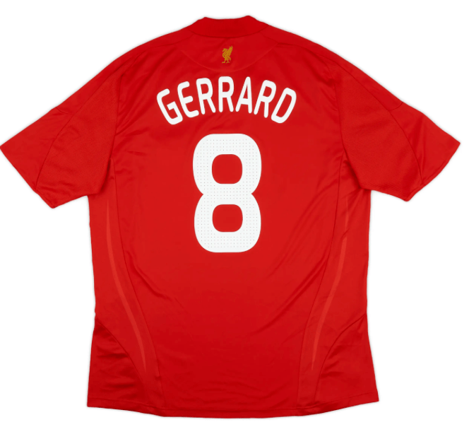 Liverpool 2008-2010 Home Football Jersey