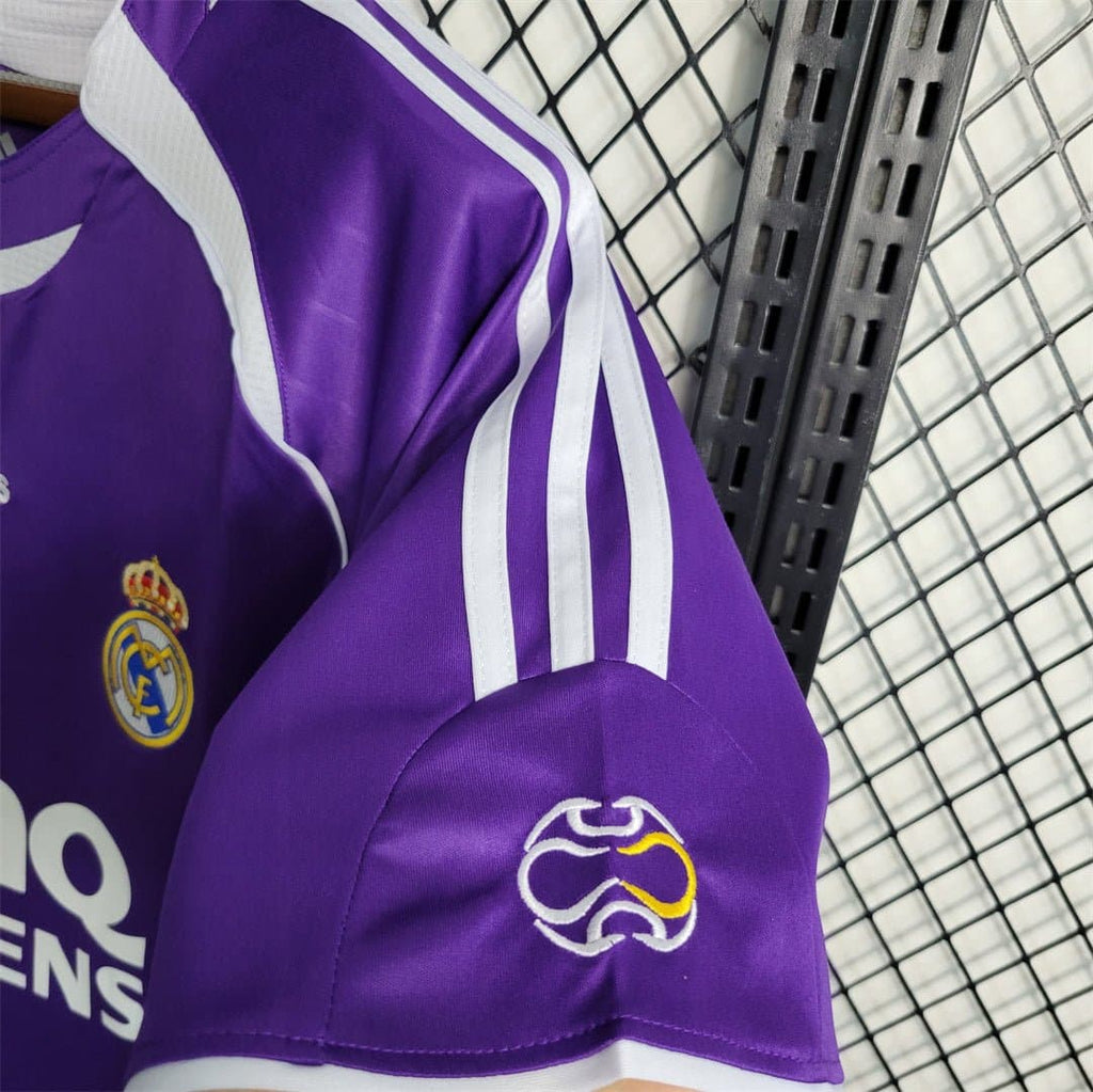 Real Madrid Retro Purple Away Jersey