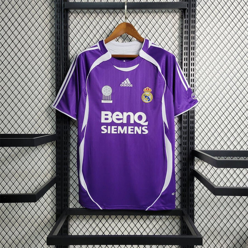 Real Madrid Retro Purple Away Jersey
