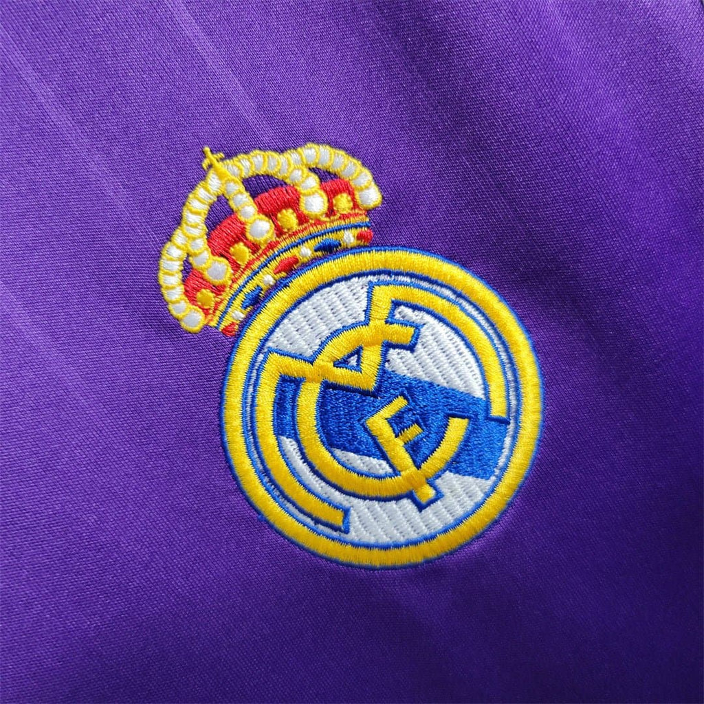 Real Madrid Retro Purple Away Jersey