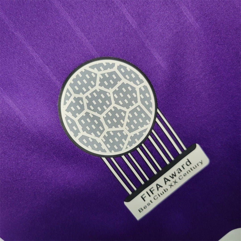 Real Madrid Retro Purple Away Jersey