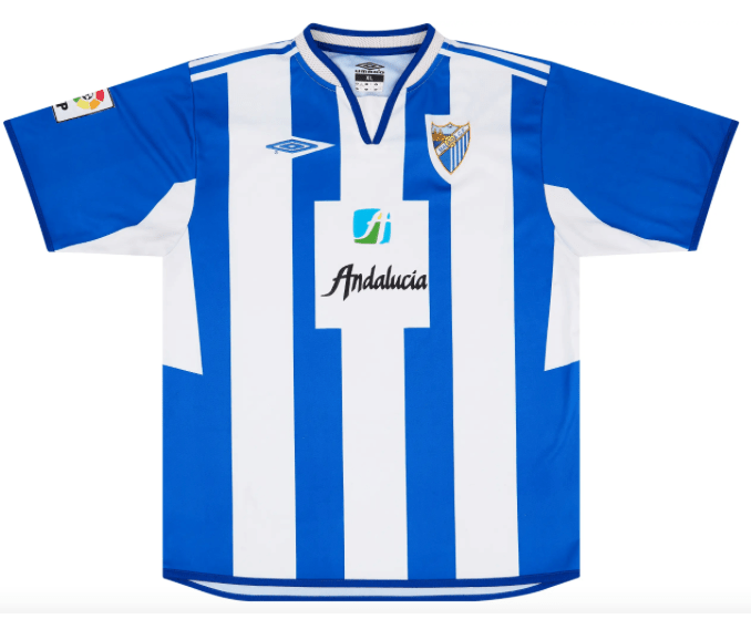 Malaga CF 2005-06 Home Football Jersey