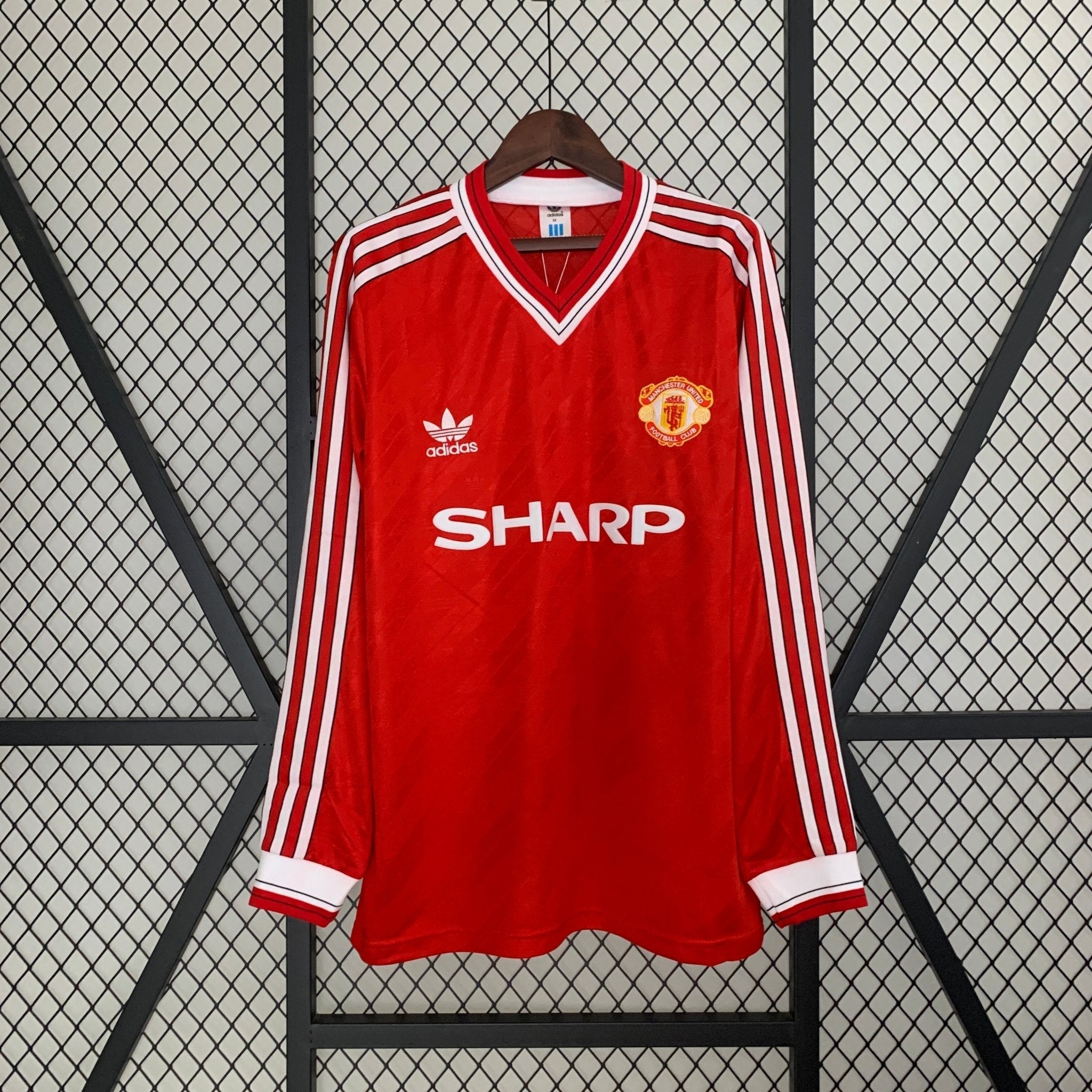 Manchester United 1982-1984 Home Football Jersey