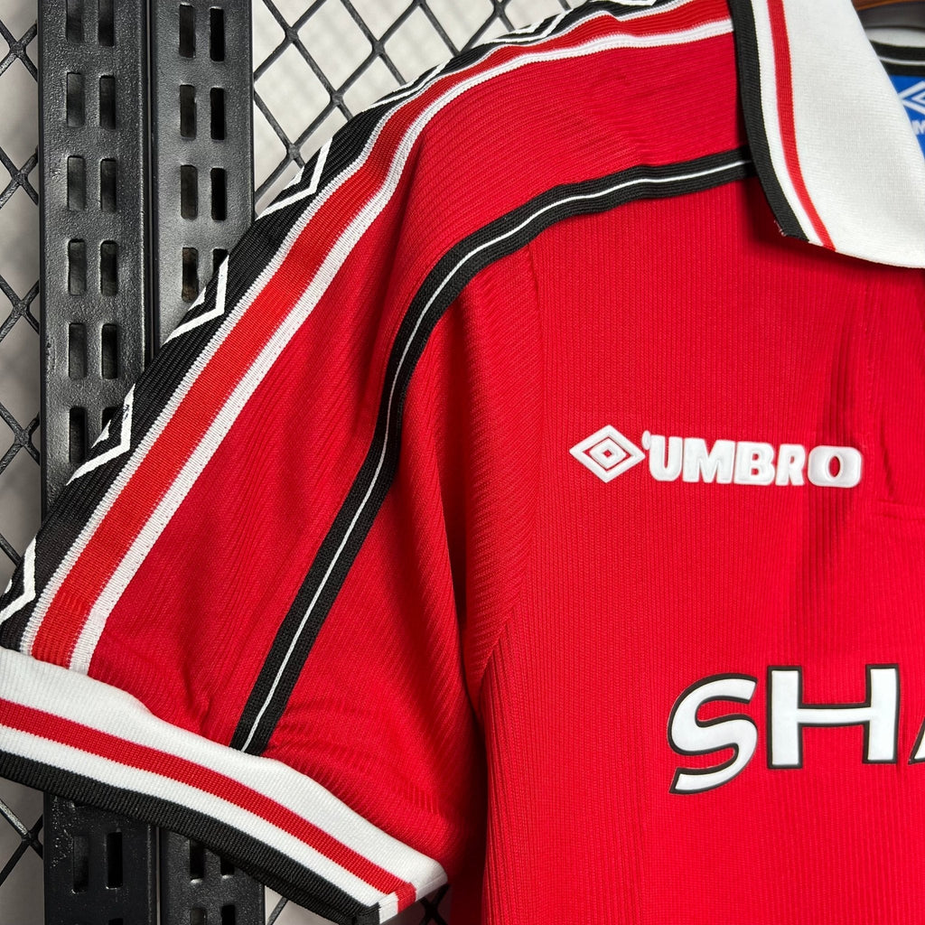 Manchester United 1998-1999 Home Football Jersey