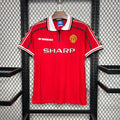 Manchester United 1998-1999 Home Football Jersey