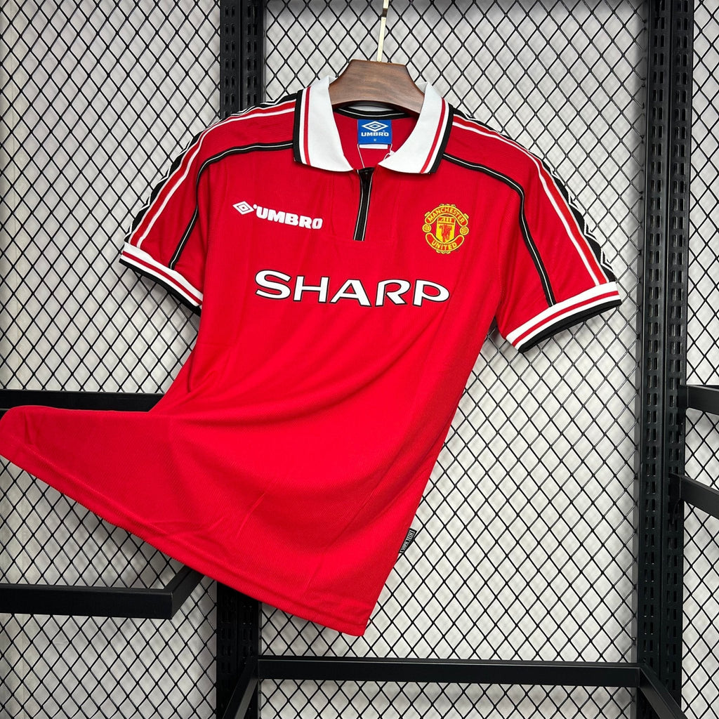 Manchester United 1998-1999 Home Football Jersey