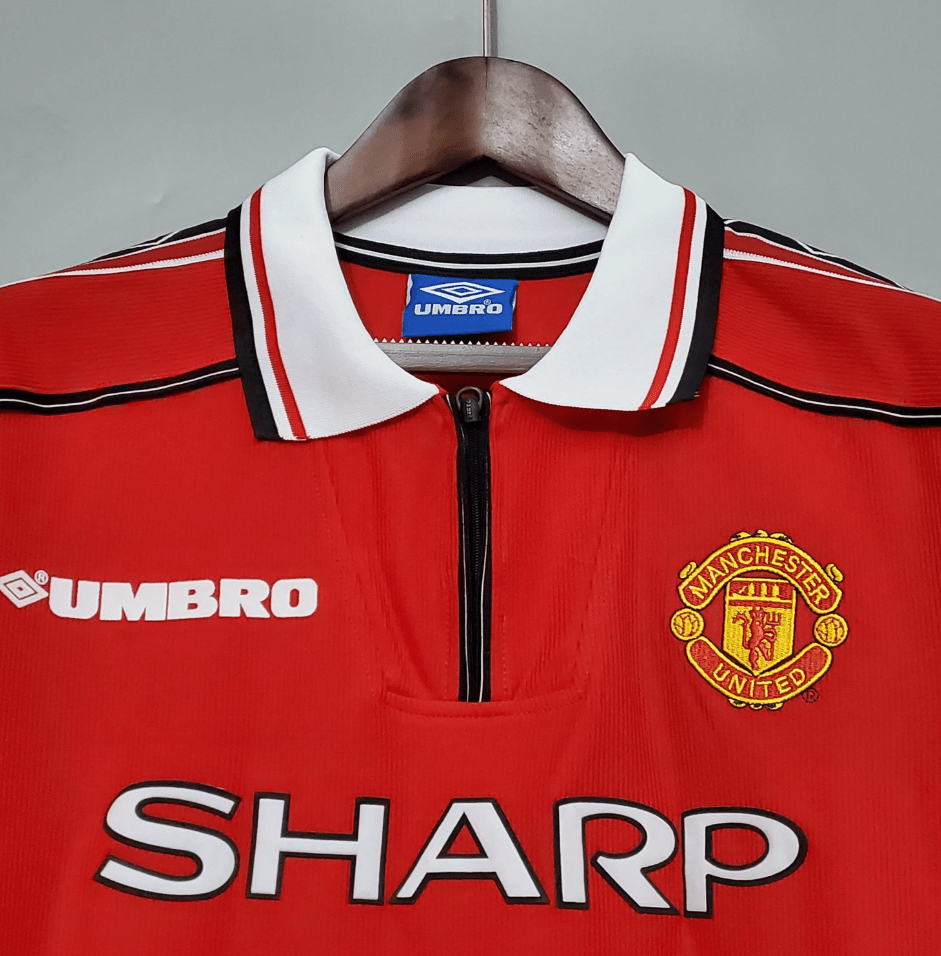 Manchester United 1998-1999 Home Football Jersey
