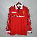 Manchester United 1998-1999 Home Football Jersey