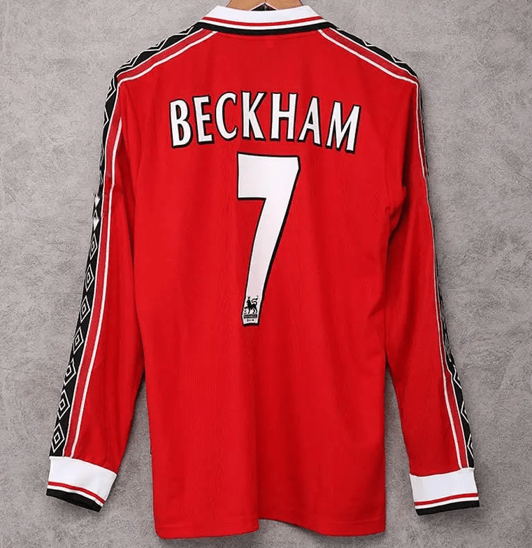 Manchester United 1998-1999 Home Football Jersey