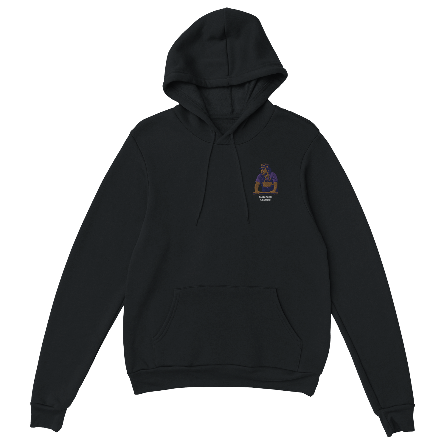 Diego Maradona Smoke Embroidered Football Hoodie