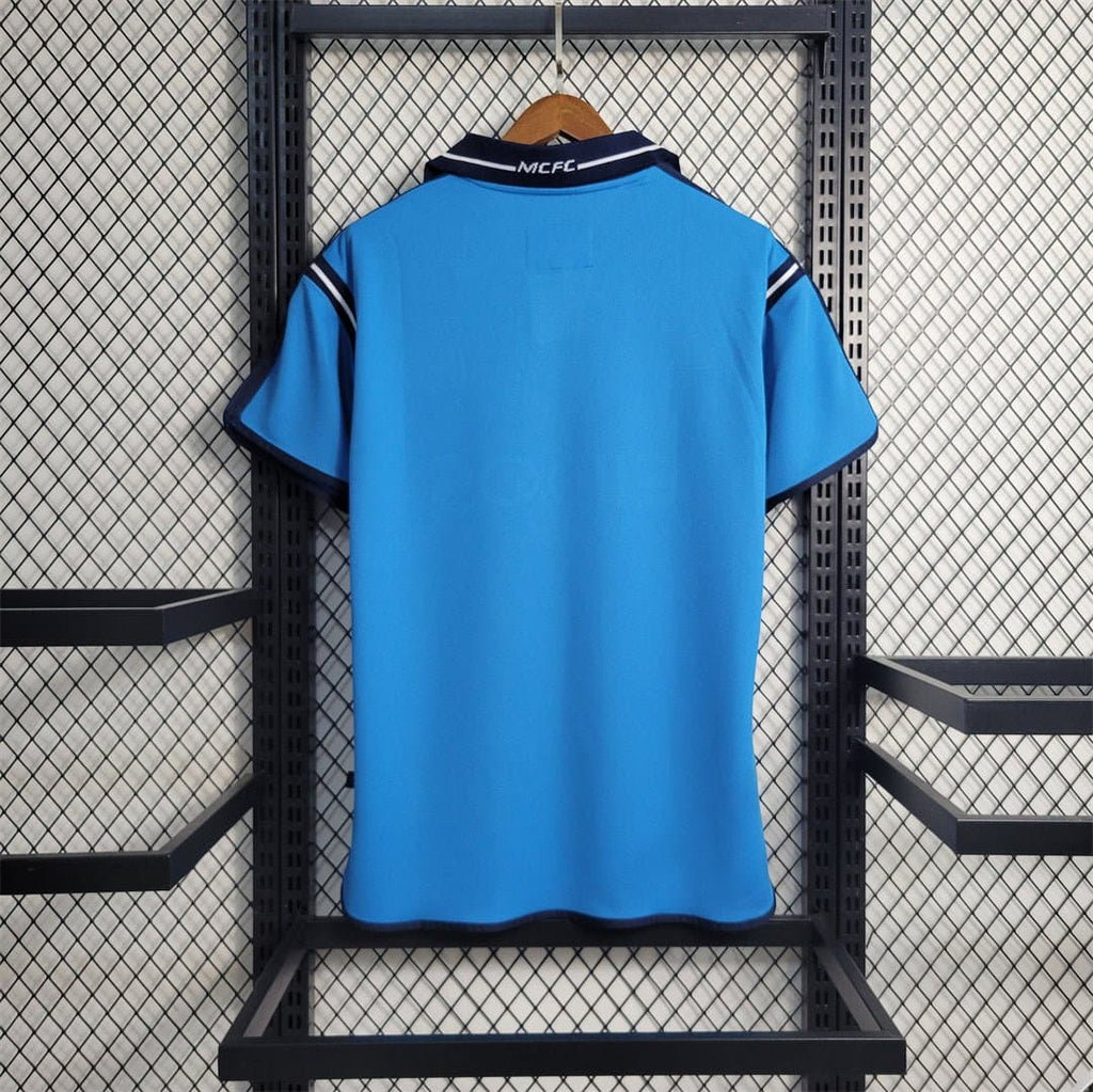 Manchester City Retro Home Football Jersey