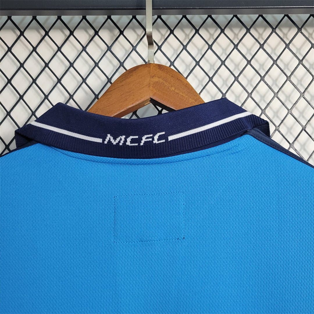 Manchester City Retro Home Football Jersey
