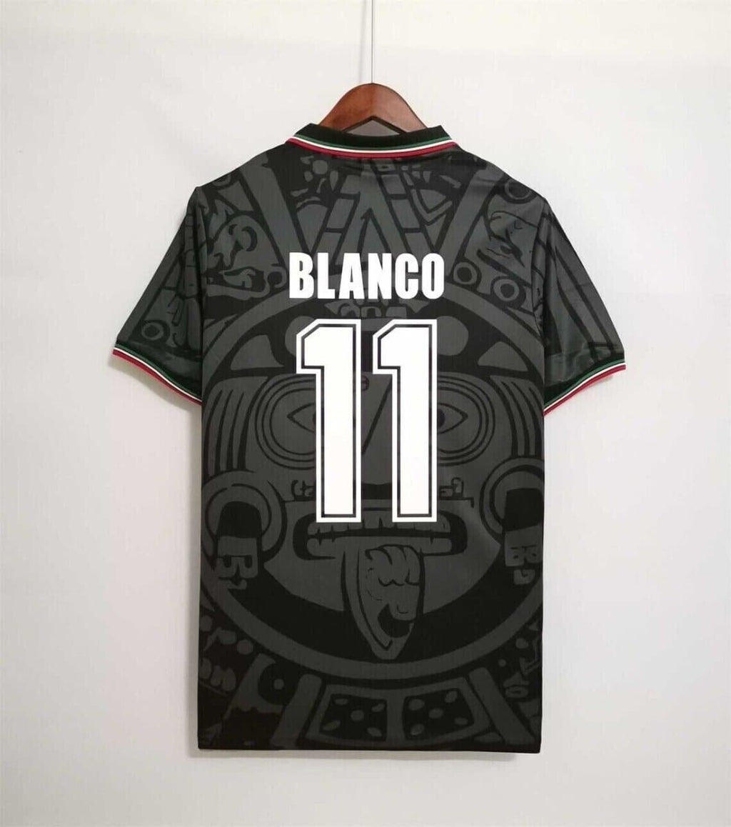 Mexico 1998 Retro Away Football Jersey