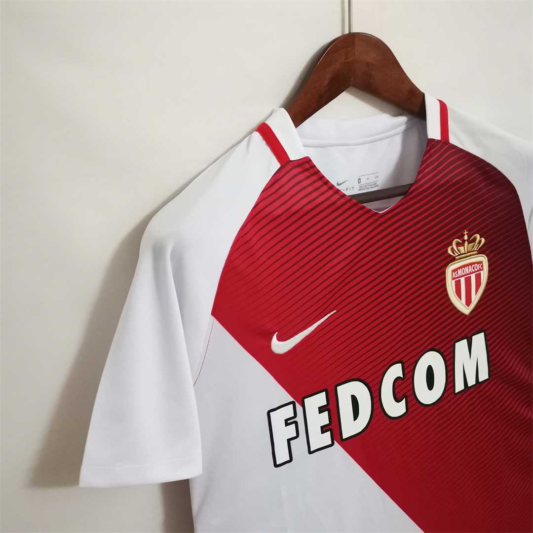 Monaco Retro Home Football Jersey