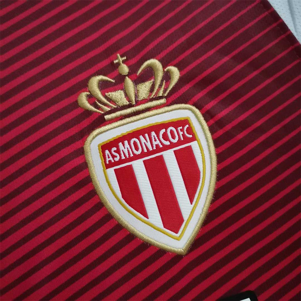 Monaco Retro Home Football Jersey