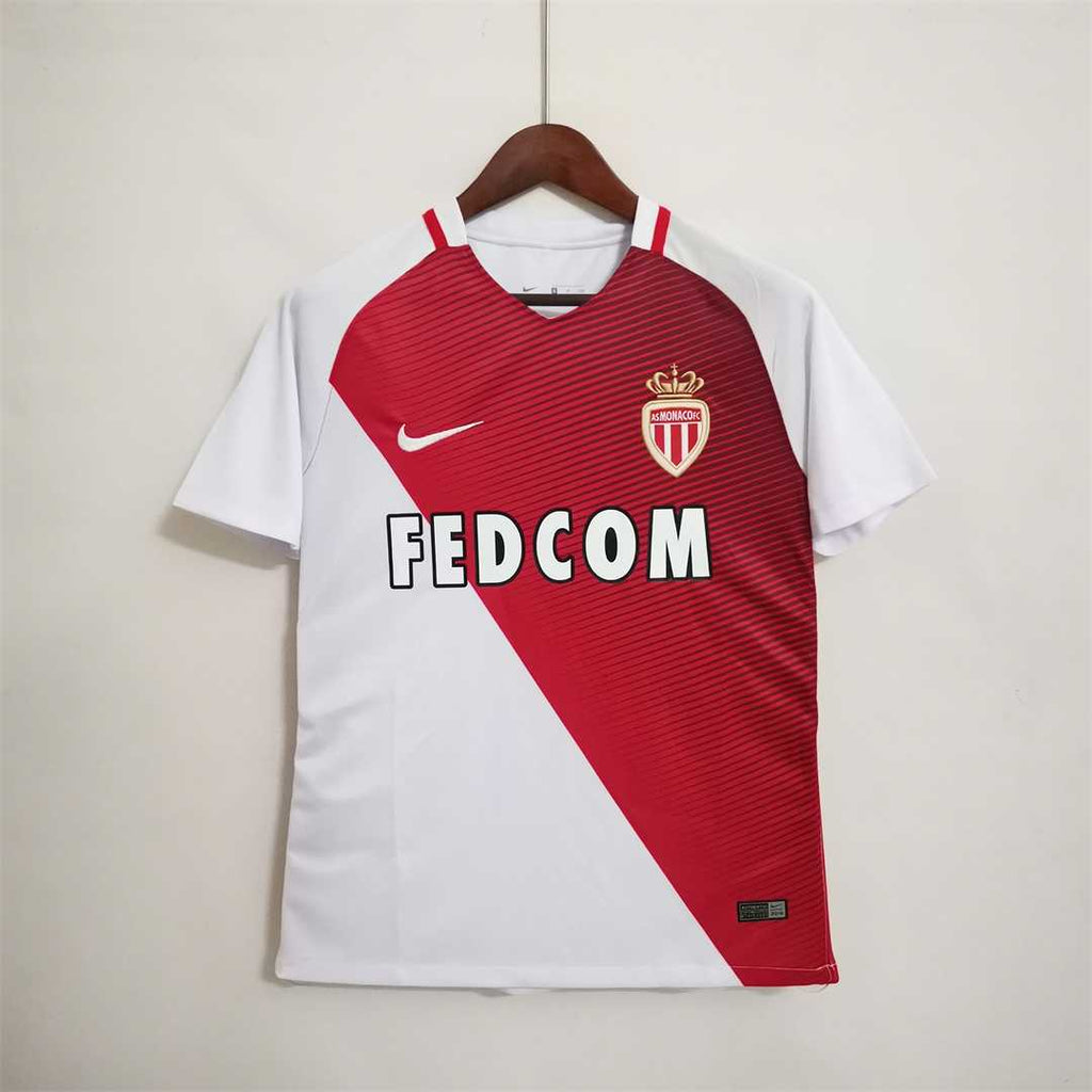 Monaco Retro Home Football Jersey
