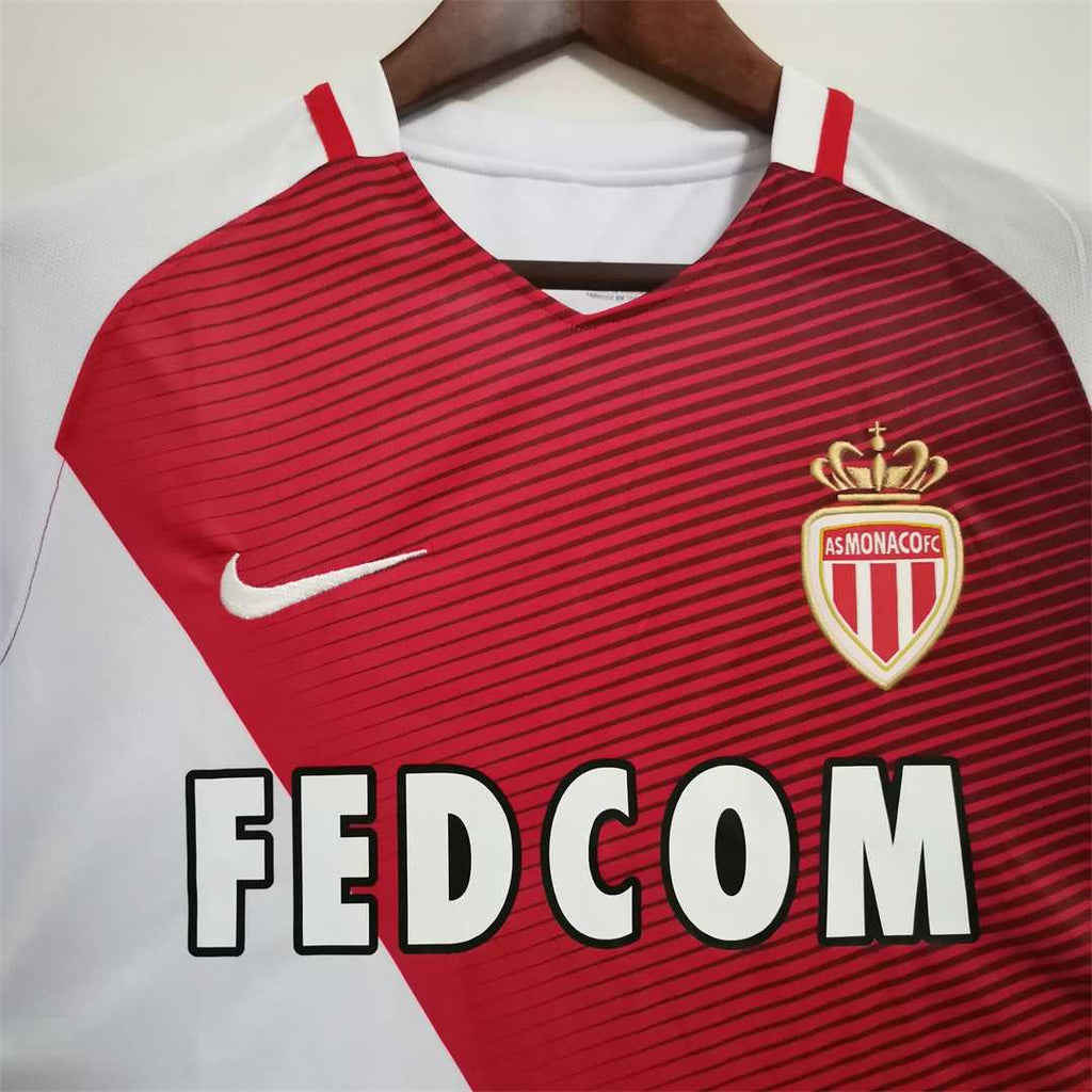 Monaco Retro Home Football Jersey