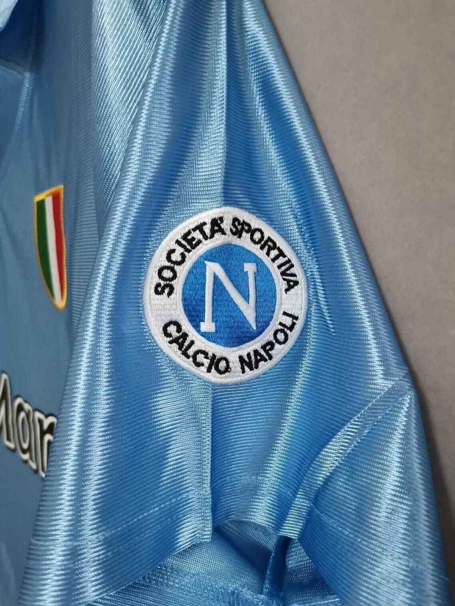 Napoli 1990-1991 Home Retro Football Jersey