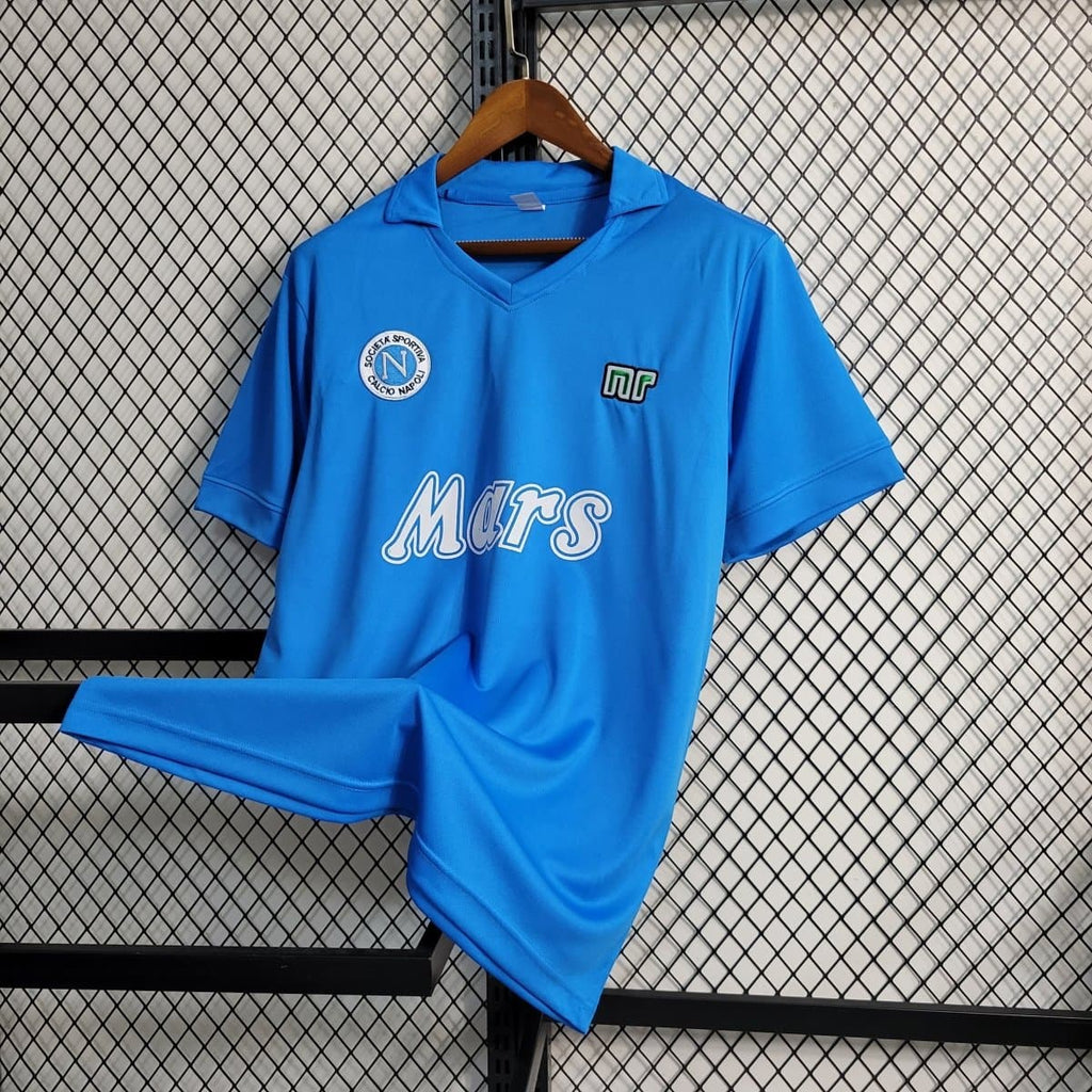 Napoli Retro Home Football Jersey