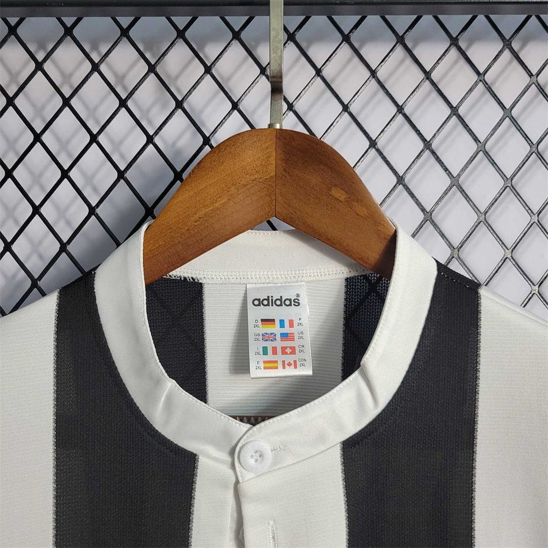 Newcastle United Retro Home Football Jersey
