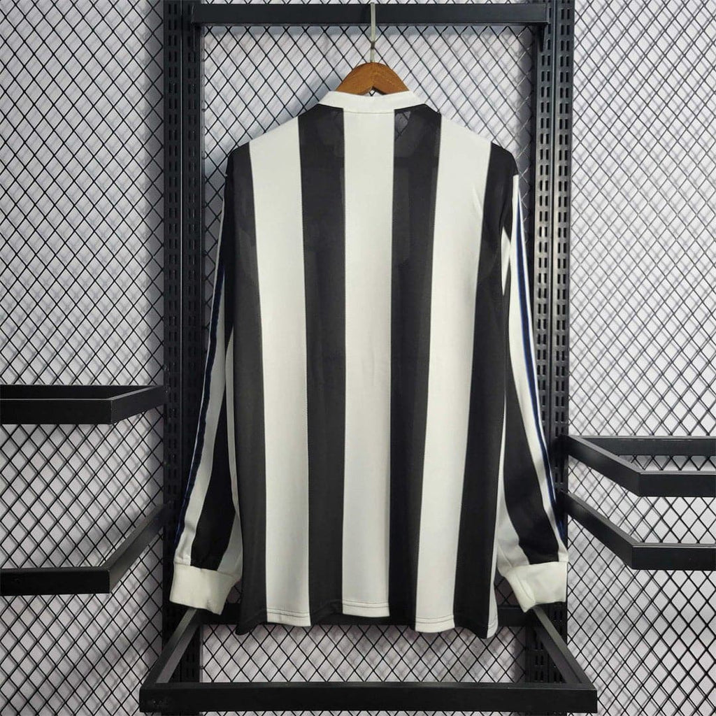 Newcastle United Retro Home Football Jersey