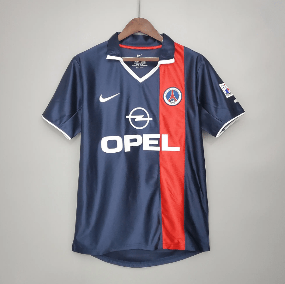 Paris Saint-Germain 2001-2002 Home Football Jersey