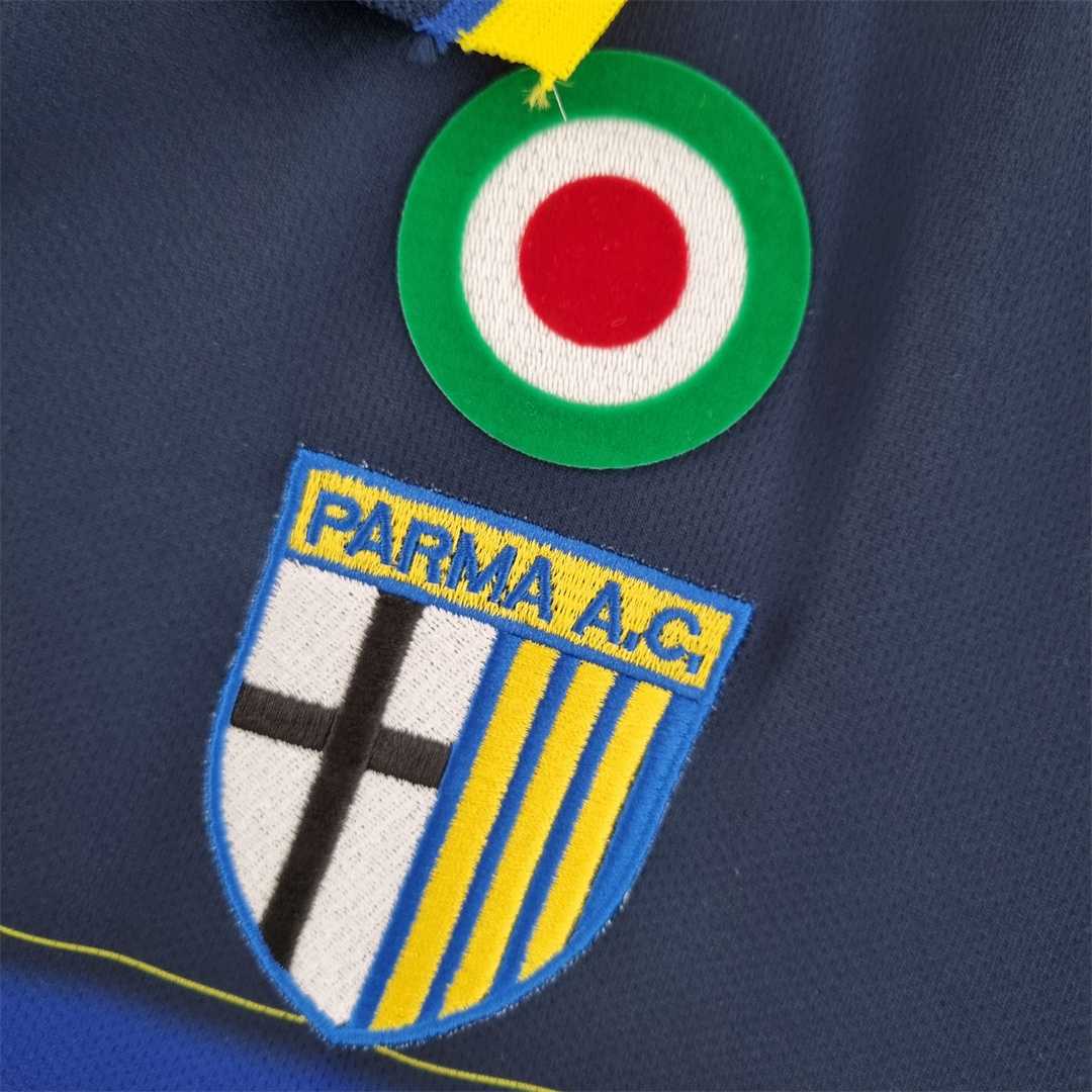 Parma 1998 Retro Away Football Jersey