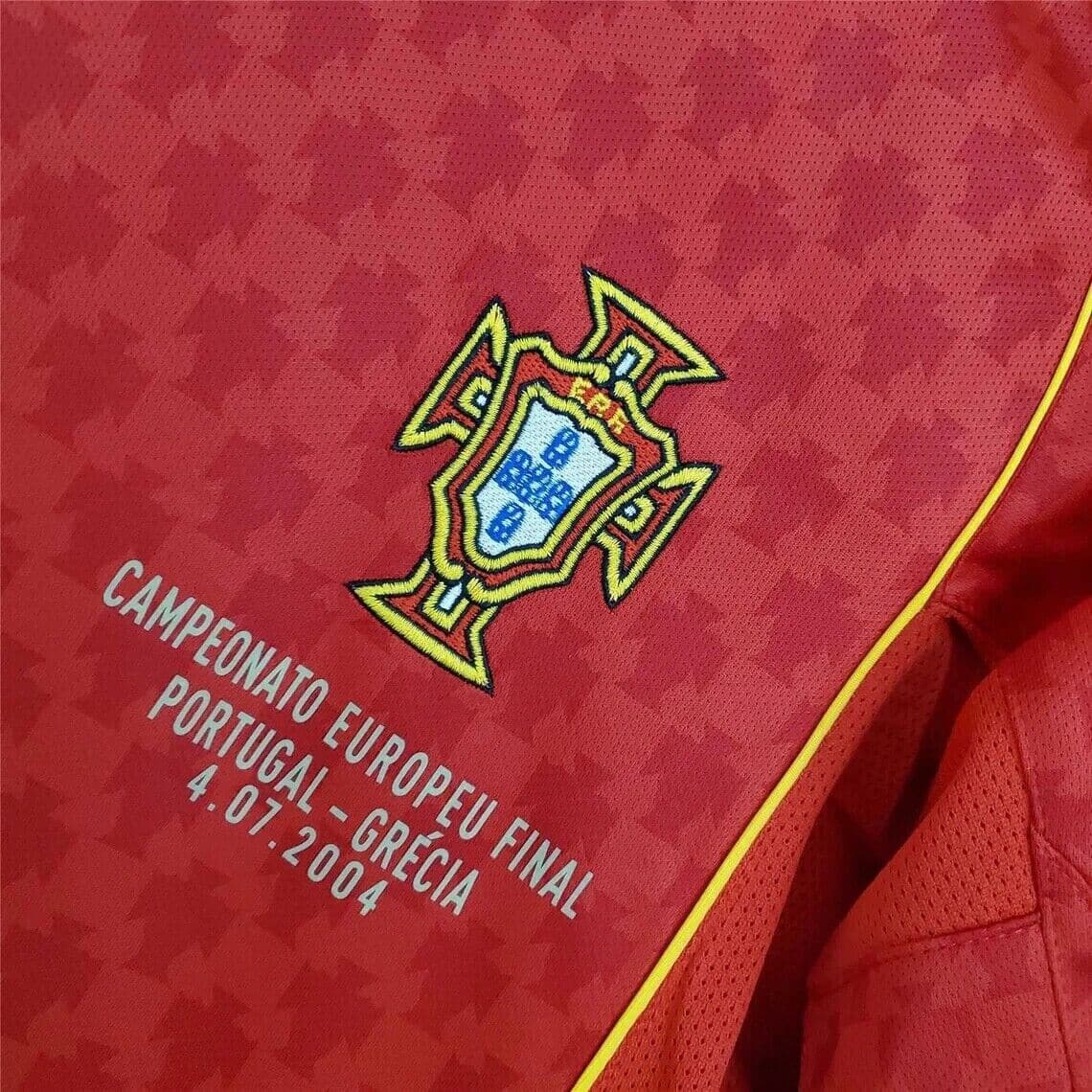 Portugal 2004 Home Football Jersey