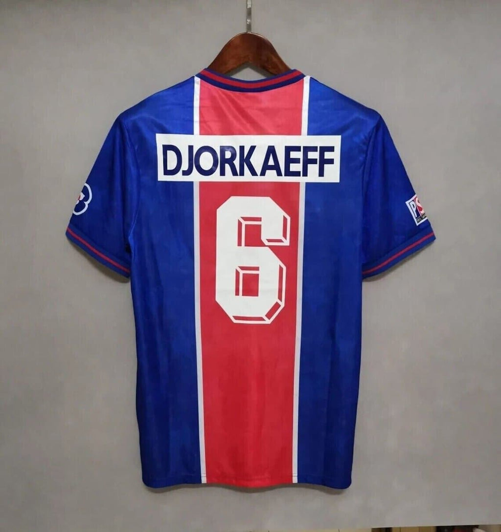 PSG 1995-1996 Retro Home Football Jersey